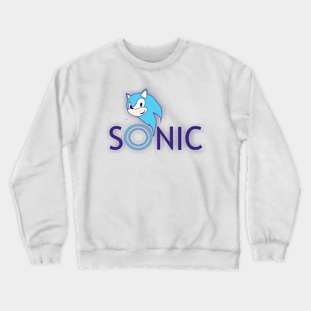 Sonic Crewneck Sweatshirt by Rohman1610